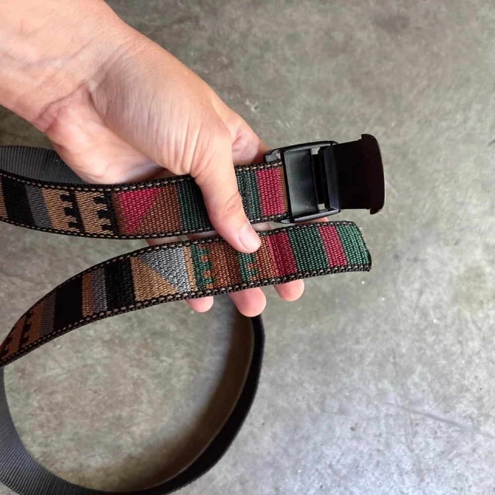 Bison Designs multicoloured belt   Mens Size Large